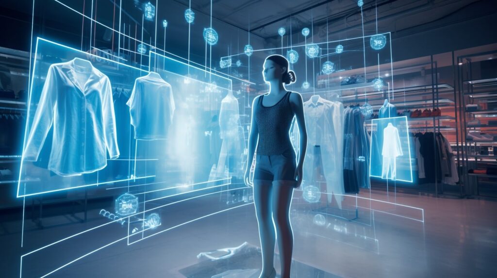 Virtual clothes that can be tried from home