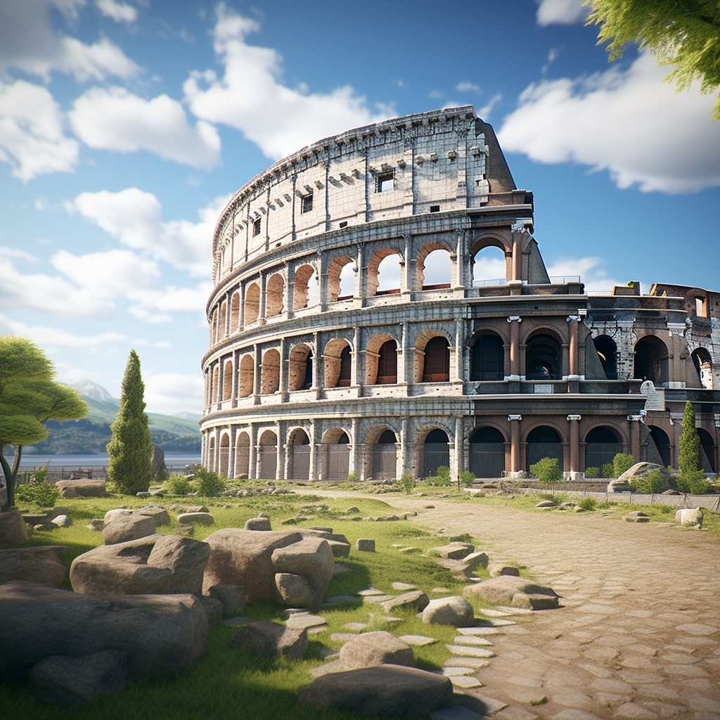 Italy colosseum